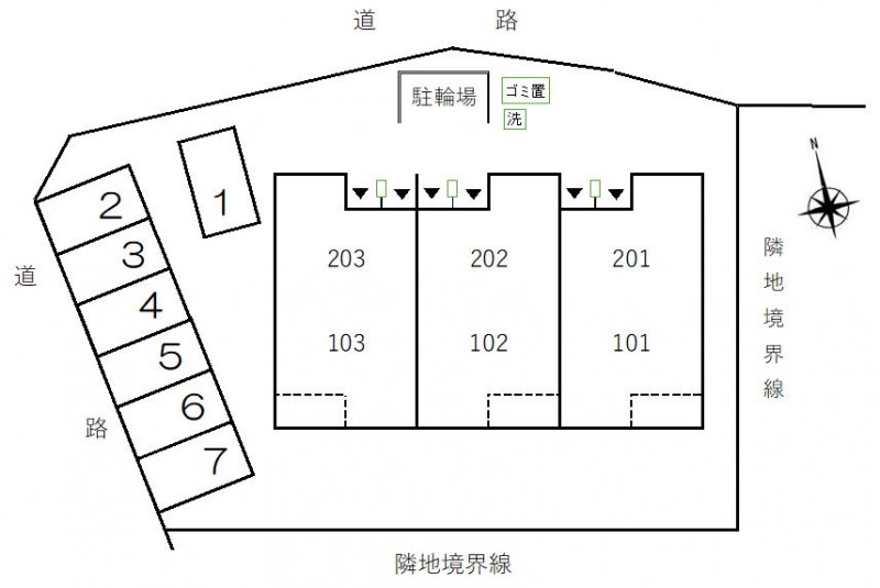 駐車場