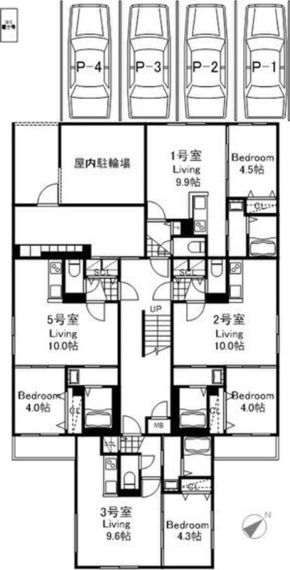 駐車場